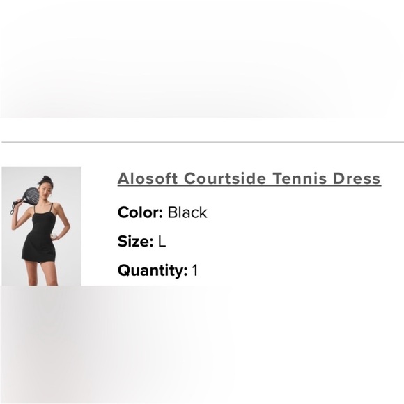 New Alo tennis dress w/o tags - Picture 12 of 12